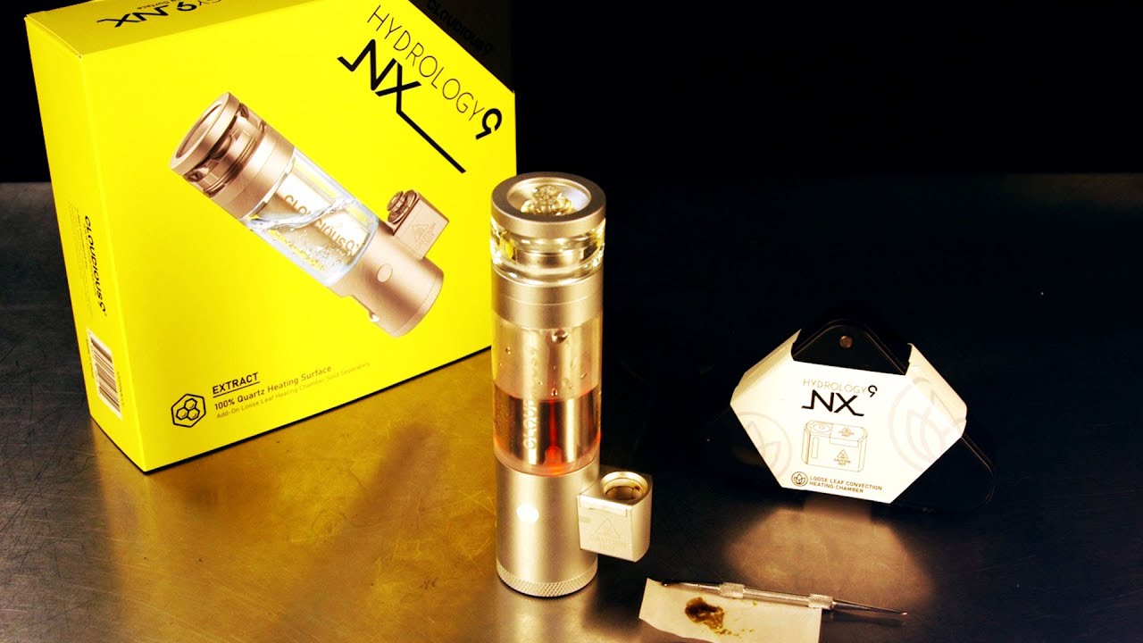Cloudious9 NX Water Filtration Extract/ Flower Vaporizer Product Spotlight