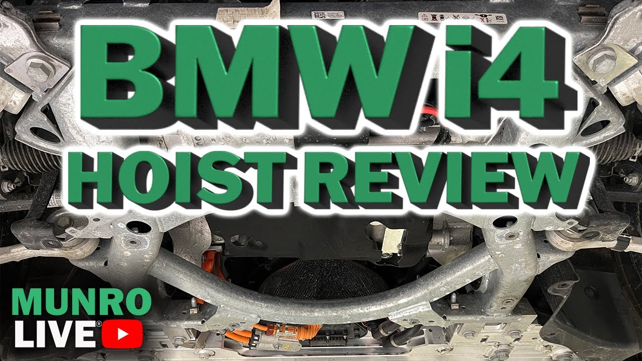 Взгляд под днище BMW i4 M50