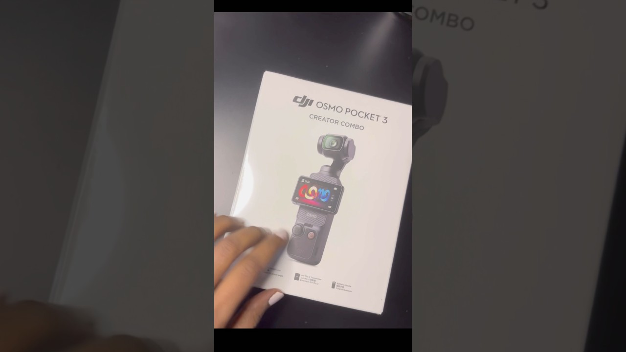Adding another adult toy to my collection! #dji #unboxing #djiosmopocket3 #creatorcombo #canada #sl