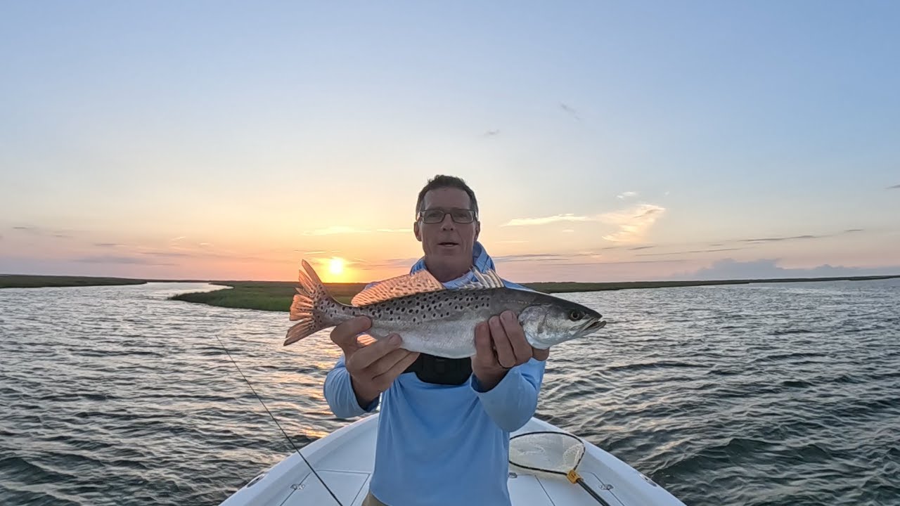 TROUT AND REDS ON ARTIFICIALS in the Cape Fear River