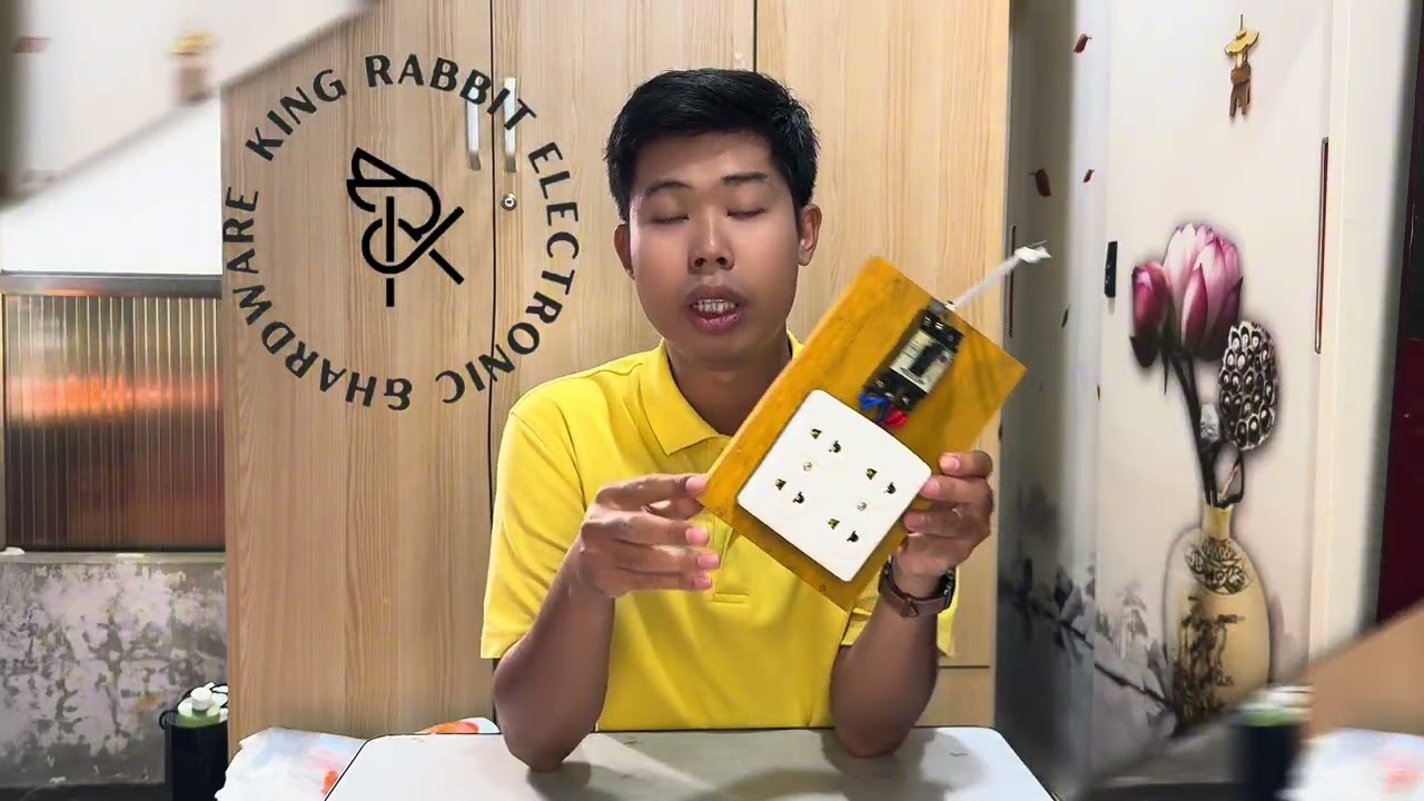 King Rabbit Electronic မှကိုယ်တိုင်တပ်ဆင်ပြီးလုပ်ပေးထားတာပါခင်မျာ