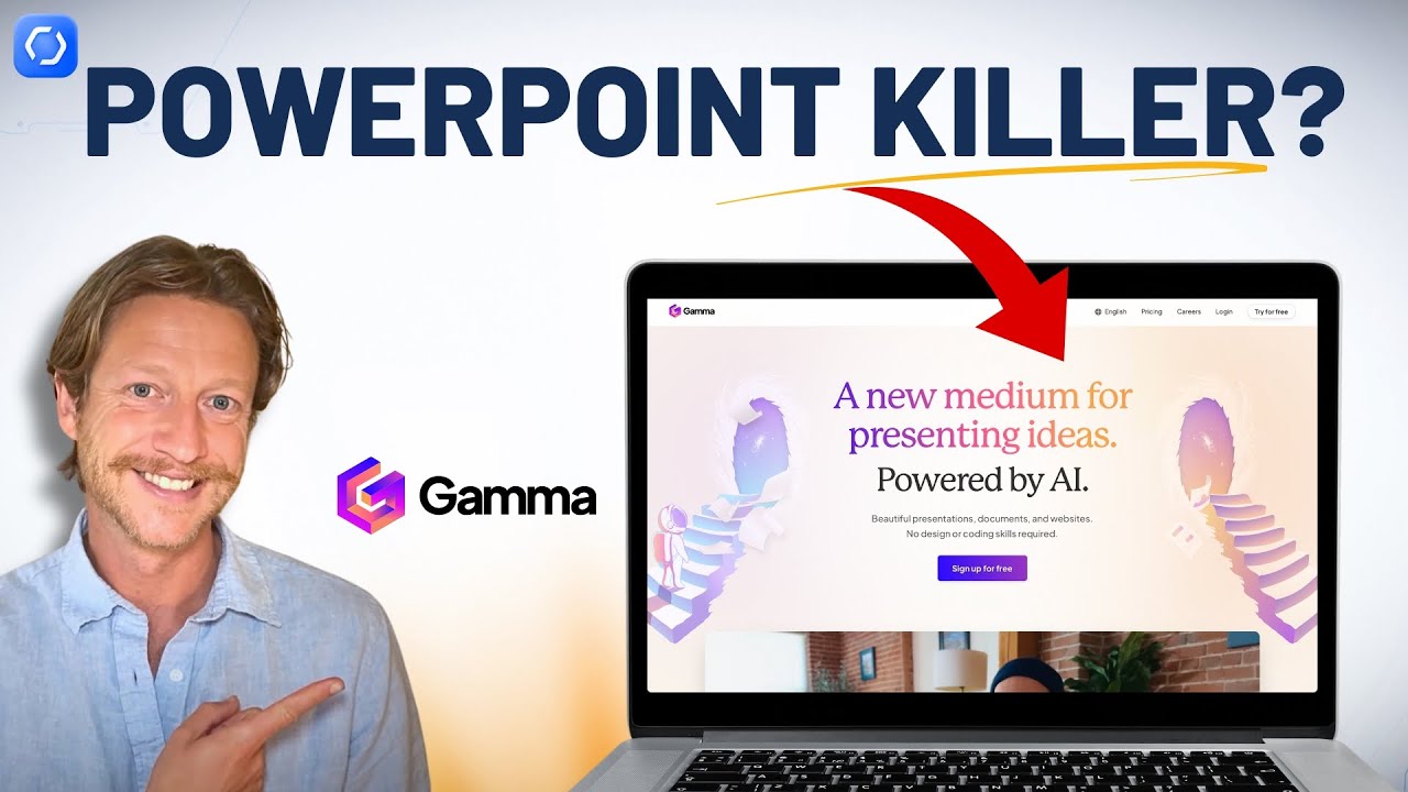 Watch me create a full presentation with AI in 60 seconds (Powerpoint killer?)