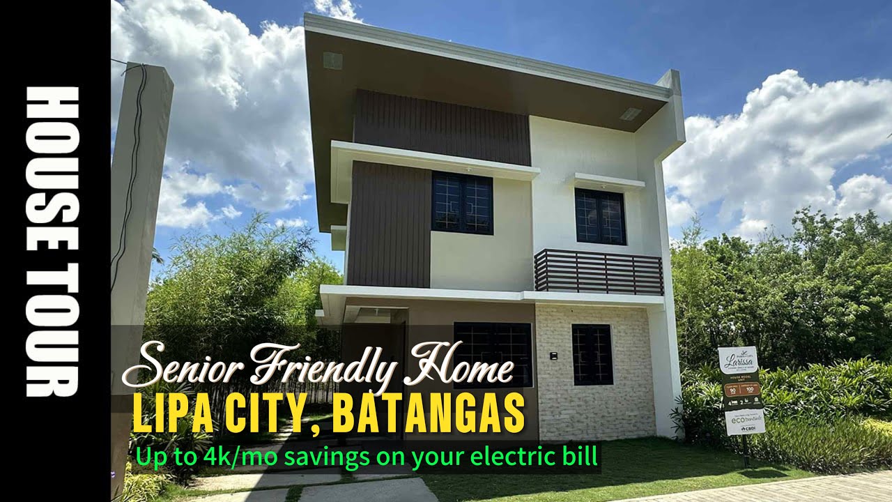 4 Bedroom Senior Friendly Home in Lipa Batangas I Larissa Model Paseo De Lipa