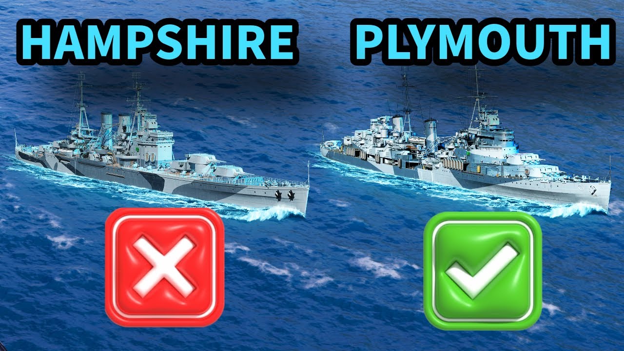 Hampshire has One HUGE Problem in World of Warships Legends