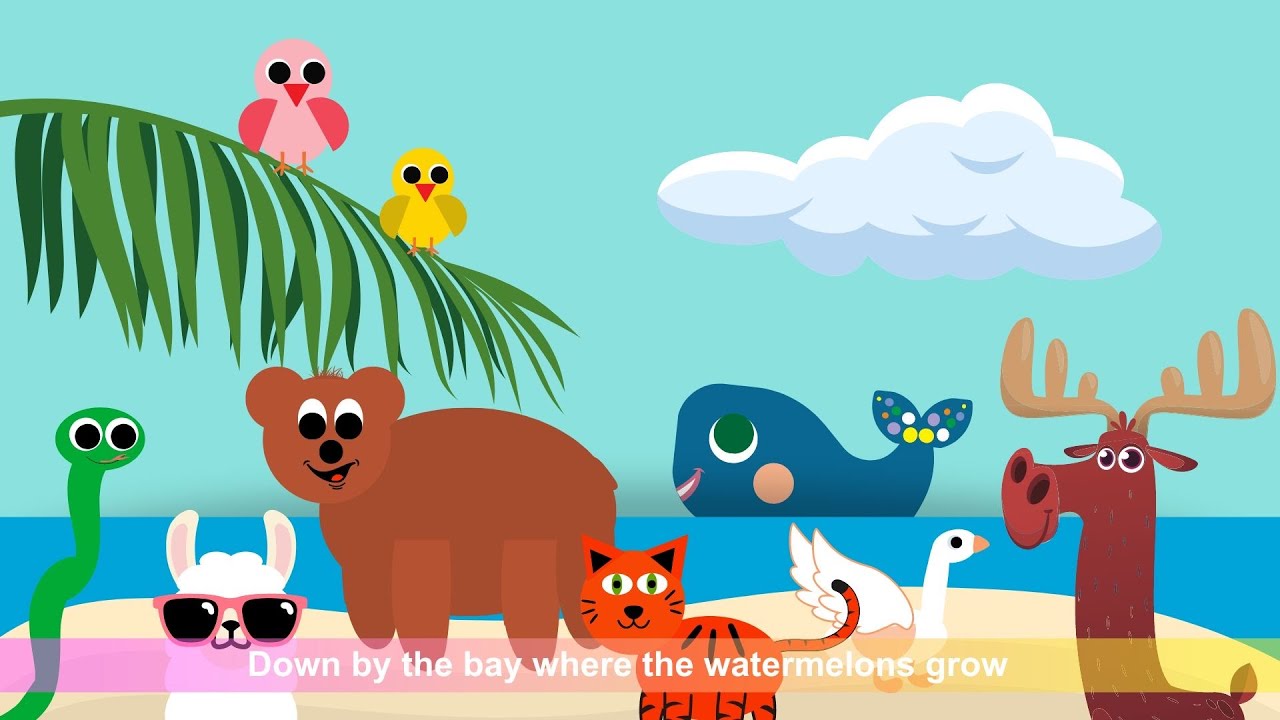 Down by the Bay #LambTales #nurseryrhymes #kids