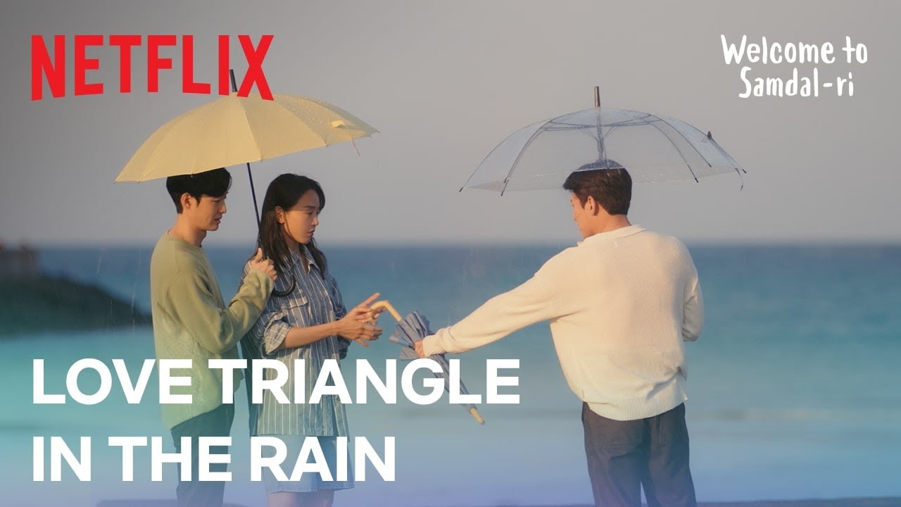 Three umbrellas, two men, and one Sam-dal | Welcome to Samdal-ri Ep 6 | Netflix [ENG SUB]