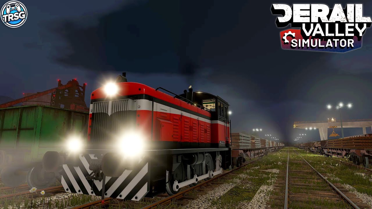 Derail Valley - Night Job with the New Diesel Train (DM3)! #82