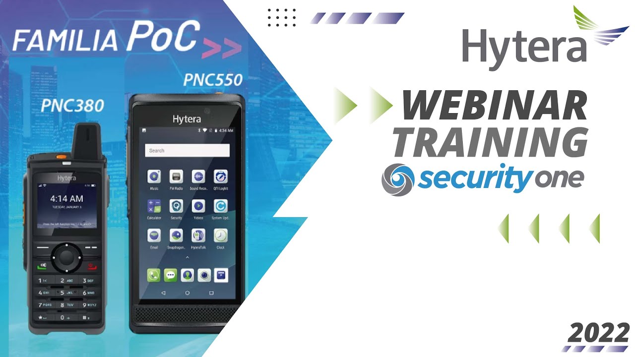 Webinar HYTERA | Solución PoC