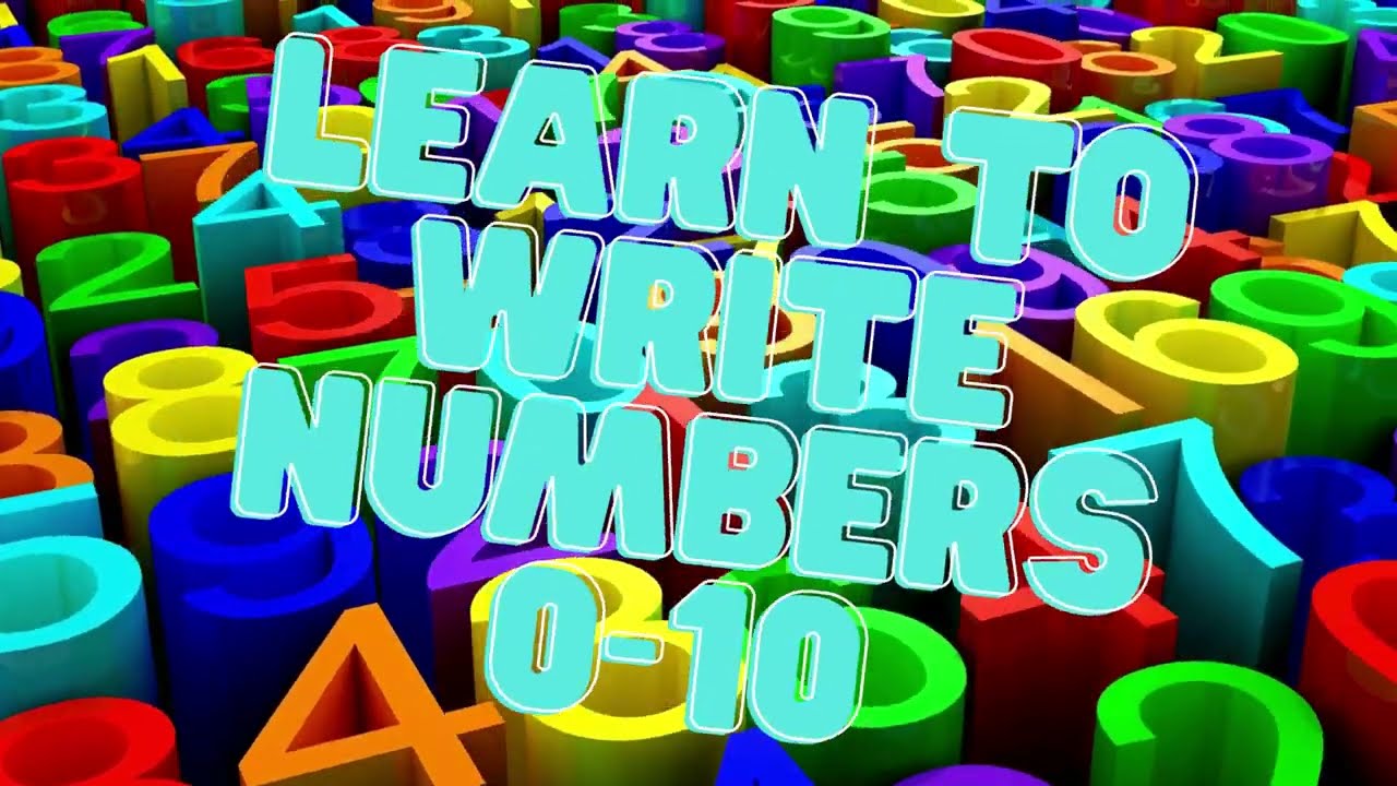 Learn to Write Numbers