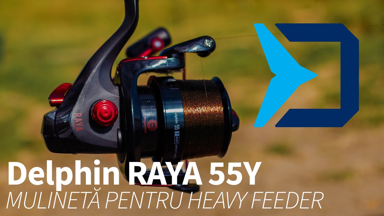 UNBOXING Mulinetă Delphin RAYA 55Y - Pentru HEAVY FEEDER