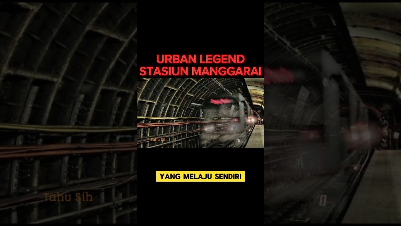 Urban Legend of Manggarai Station, Ghost Train #shorts
