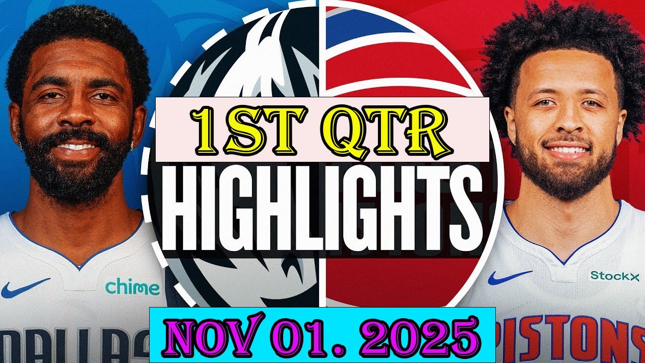 Detroit Pistons vs Dallas Mavericks 1st Qtr Nov 01.2025 Highlights | NBA HIGHLIGHT