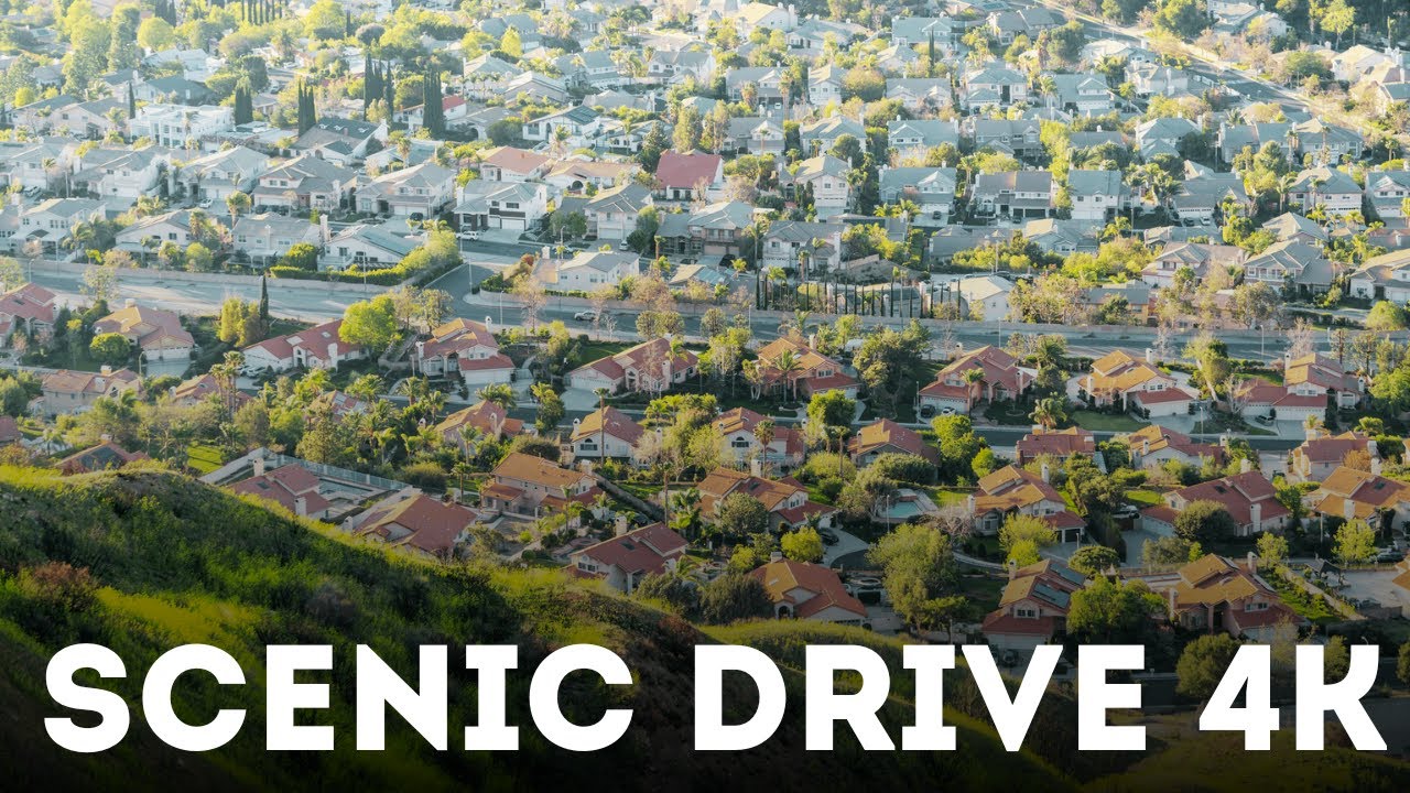 Driving Los Angeles 4K – Topanga Canyon Blvd, Porter Ranch & Granada Hills 🚘🌴