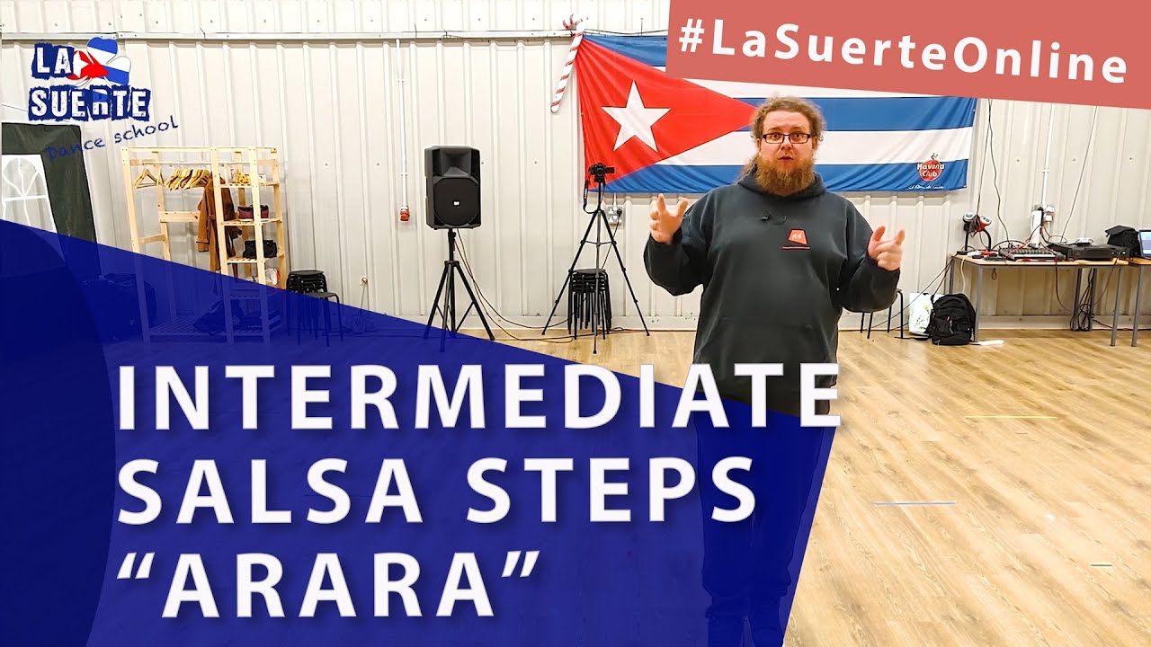 Intermediate Cuban Salsa Steps Course - Class 14 (