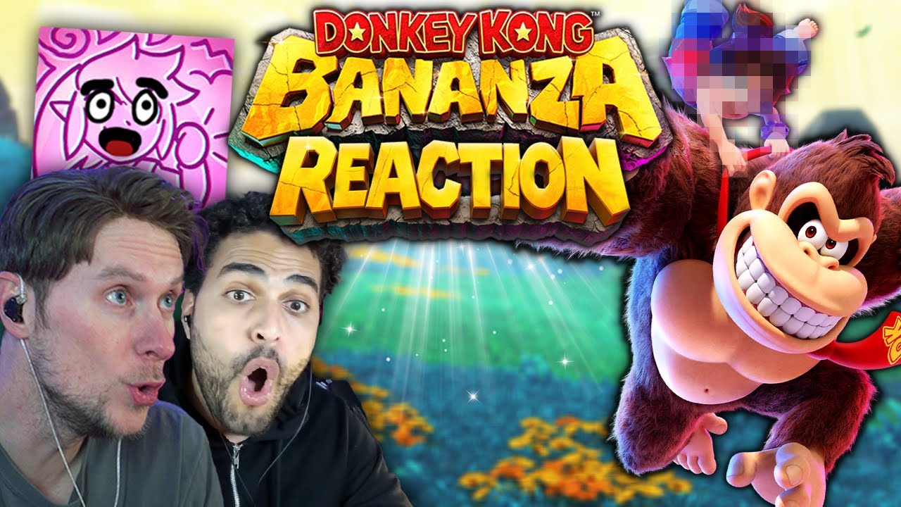 We REACTED to the Donkey Kong Bananza Direct