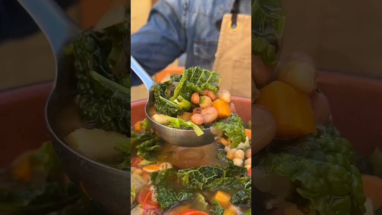 Live to 100 Minestrone - Italian Minestrone Soup