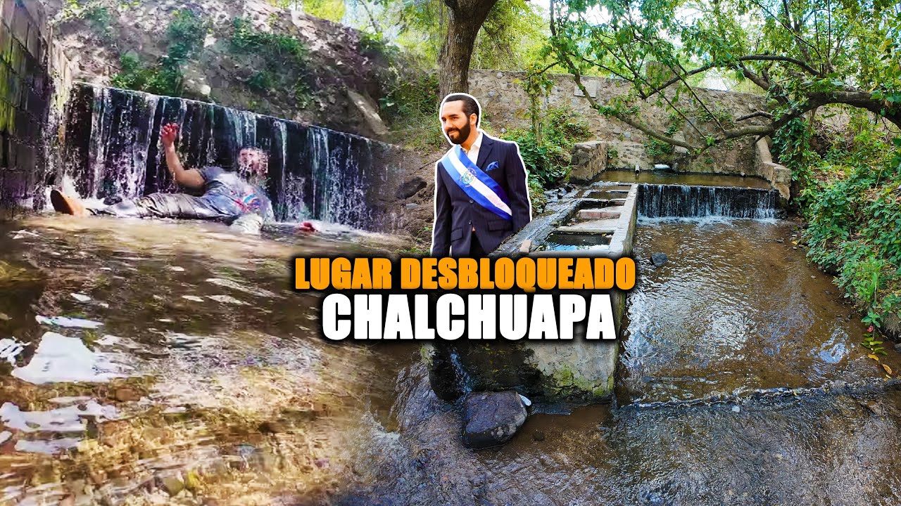 Paraíso desbloqueado por Nayib Bukele en EL Salvador, Cantón el COCO, Chalchuapa.