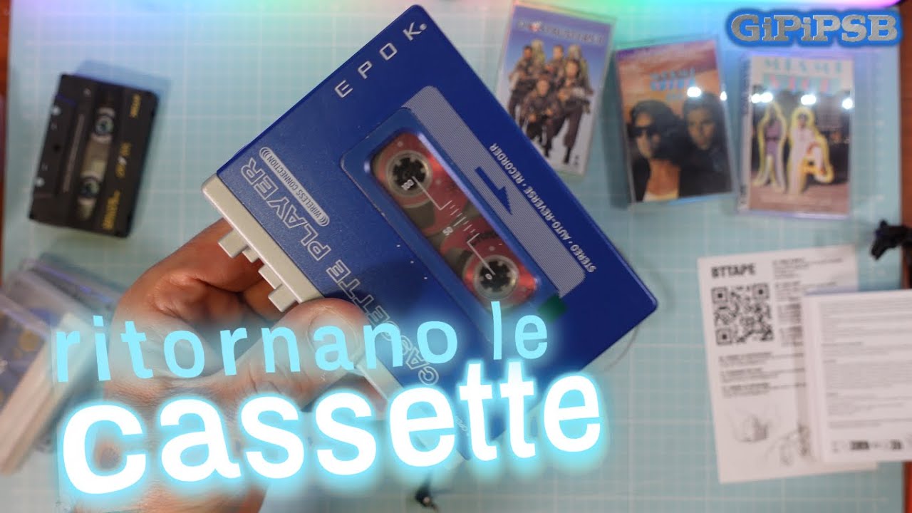 Walkman Epok Rewind+ 🎧📡: suona, registra ha il BT e costa pochissimo!