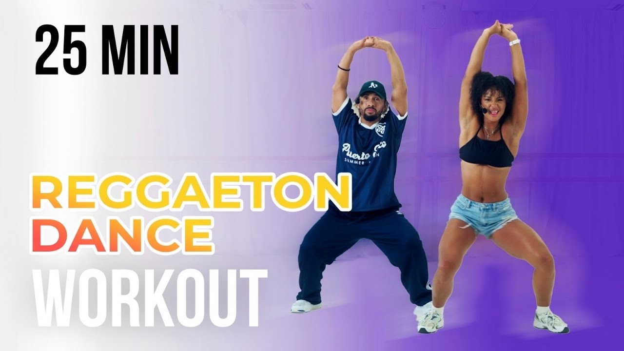 25 MIN REGGAETON DANCE WORKOUT 🔥 Full Body Cardio & Party Vibes