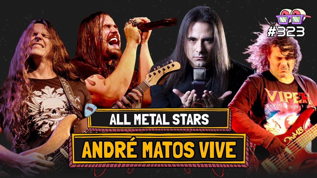 ANDRE MATOS VIVE: All Metal Stars e as histórias nunca contadas do maestro | Amplifica #323