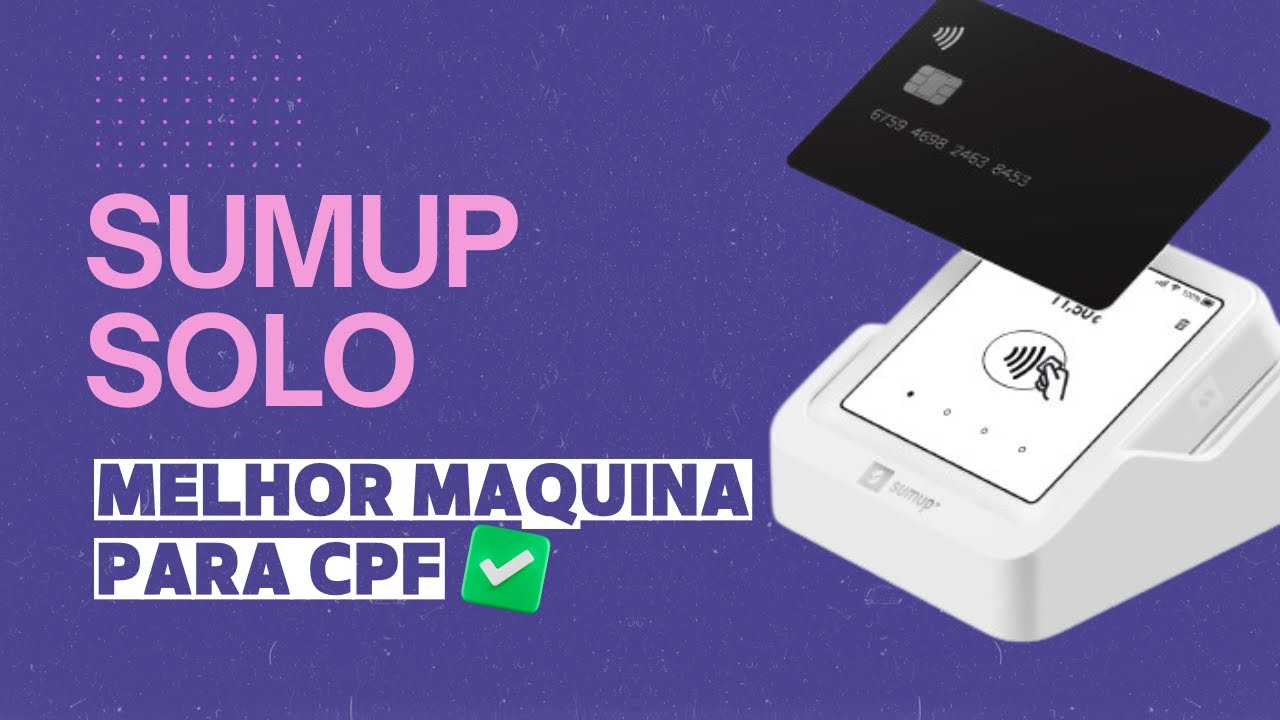 Super Unboxing e Review da Sumup Solo [LANÇAMENTO DA SUMUP] | A MELHOR TAXA❤️😍💳💰
