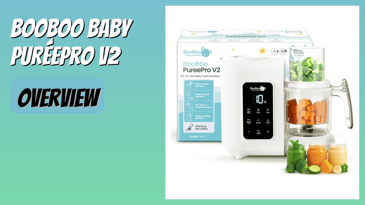 REVIEW (2026): BooBoo Baby PuréePro V2. Features