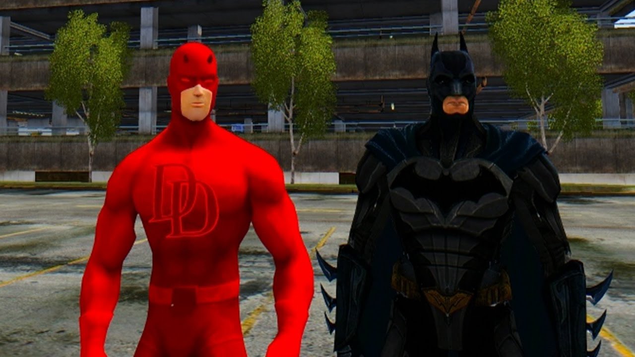 DAREDEVIL VS BATMAN - EPIC BATTLE