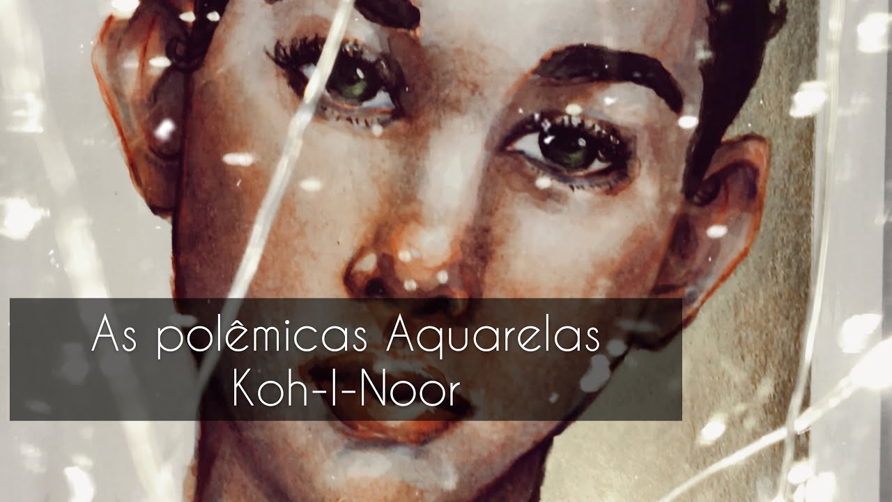 Aquarela Koh-I-Noor 24 cores - Resenha Sincerona