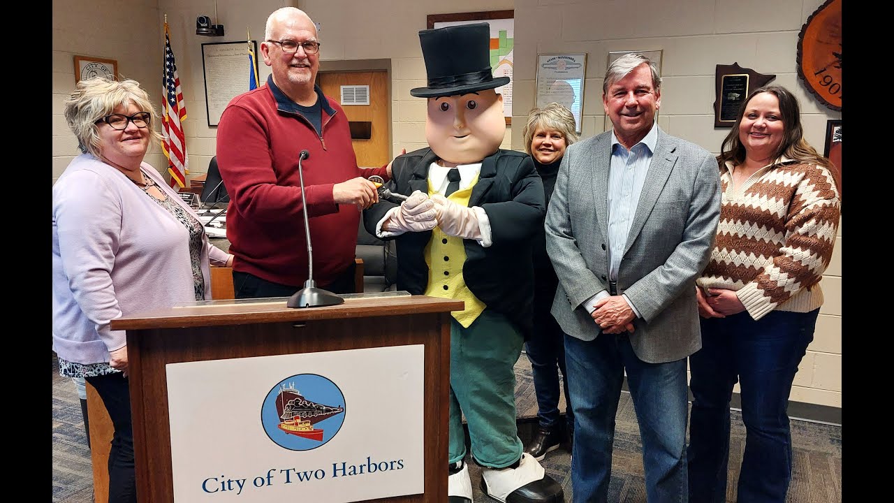 Thomas Press Conference with Two Harbors Mayor - April 2024 - INTENDED FOR PRESS USE