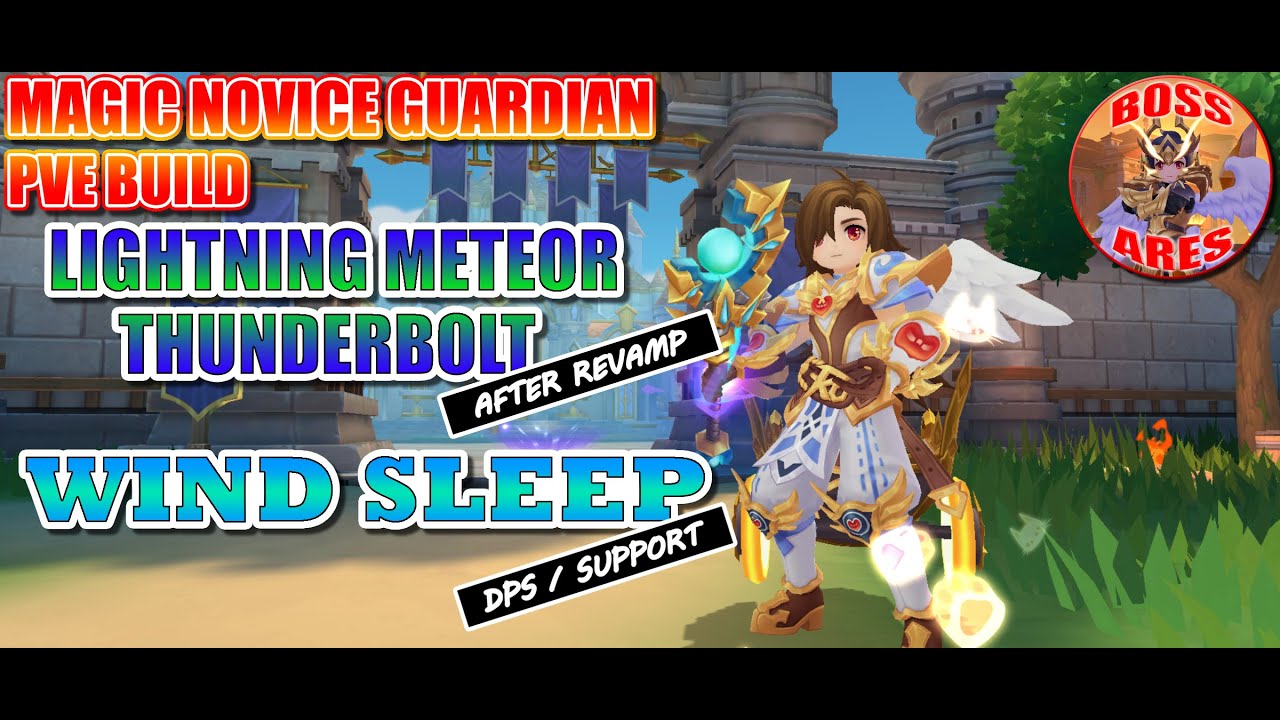Ragnarok M Eternal Love | Magic Novice Guardian after Revamp | Wind Sleep DPS Support PVE Build