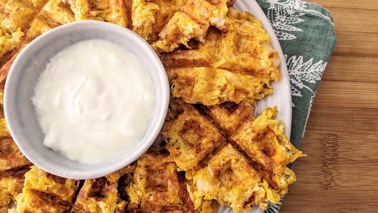 Keto: Butternut Squash Waffles