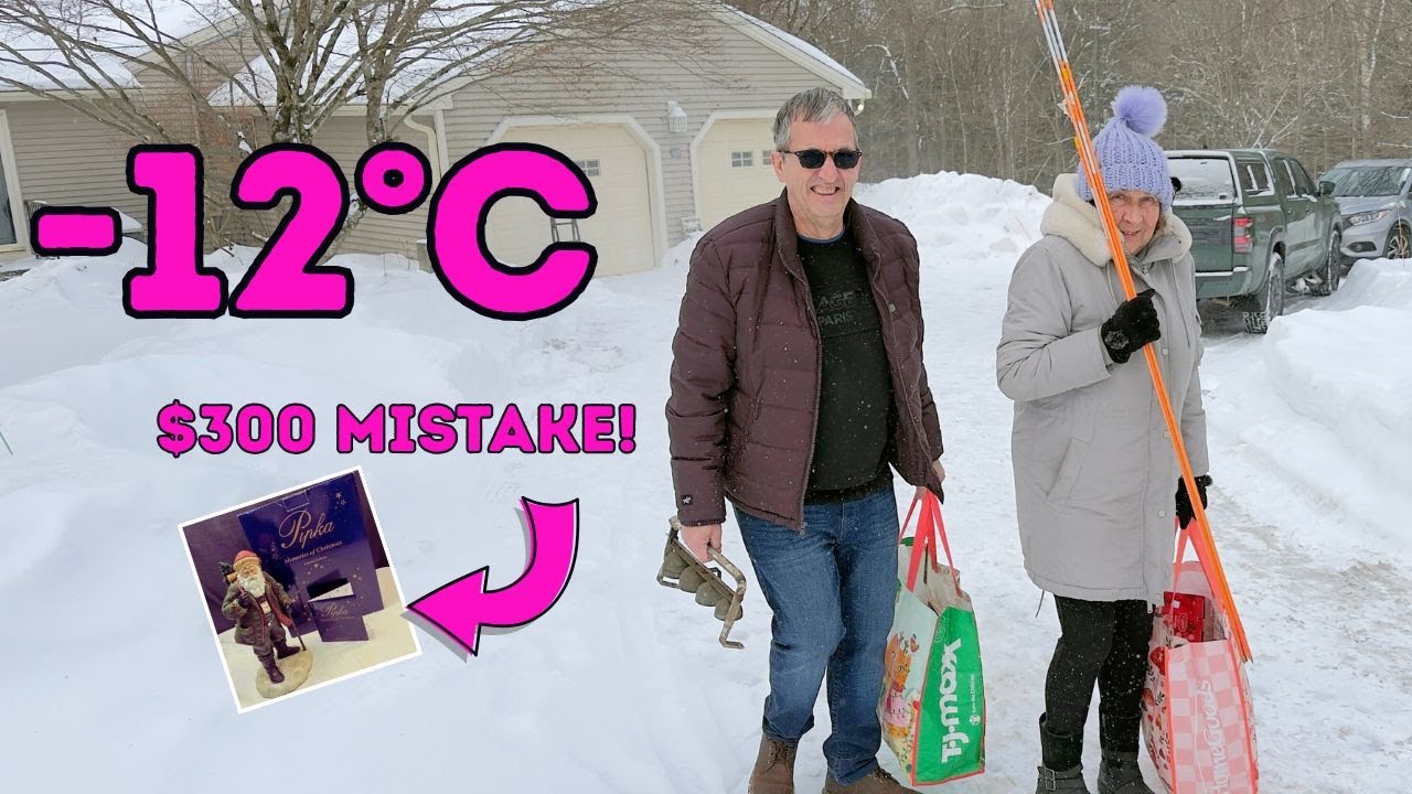 I Left a Treasure Behind... ($450 Estate Sale Haul at -12°C)