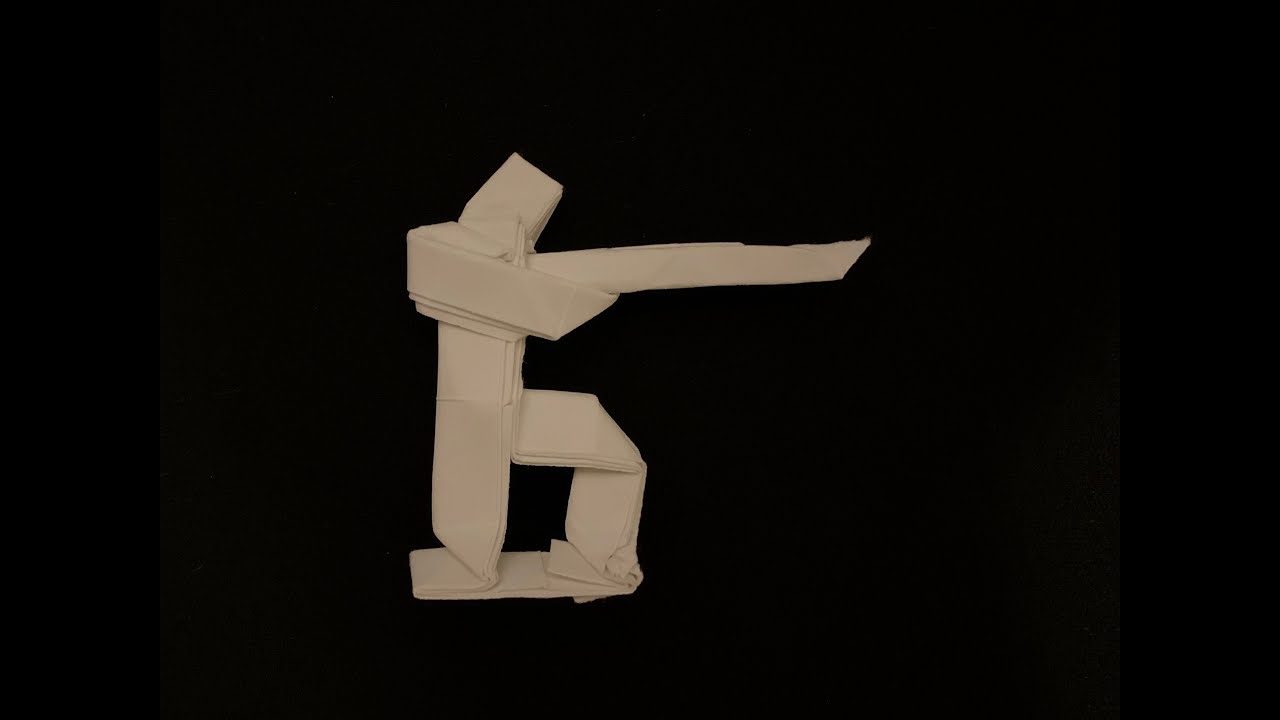origami army man 3