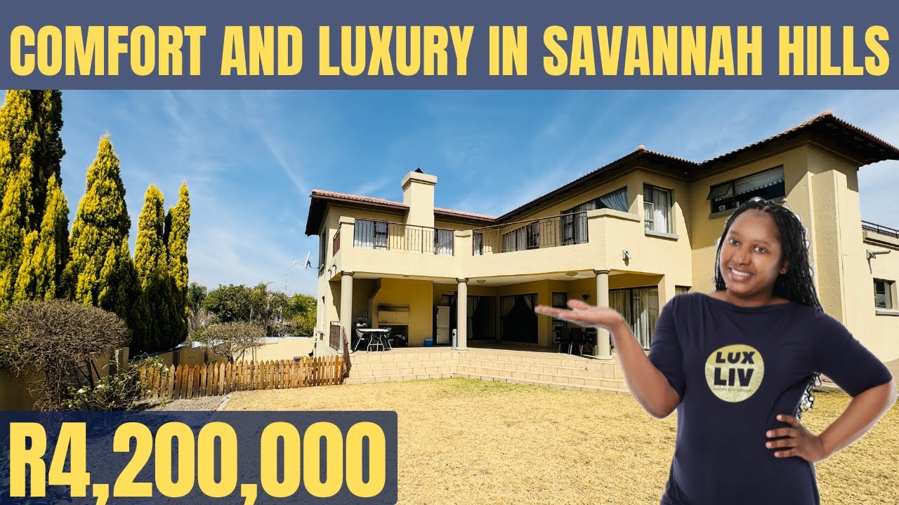 Discover Comfort & Luxury in Savannah Hills – R4,200,000 Five Bedroom Home in Savannah Hills