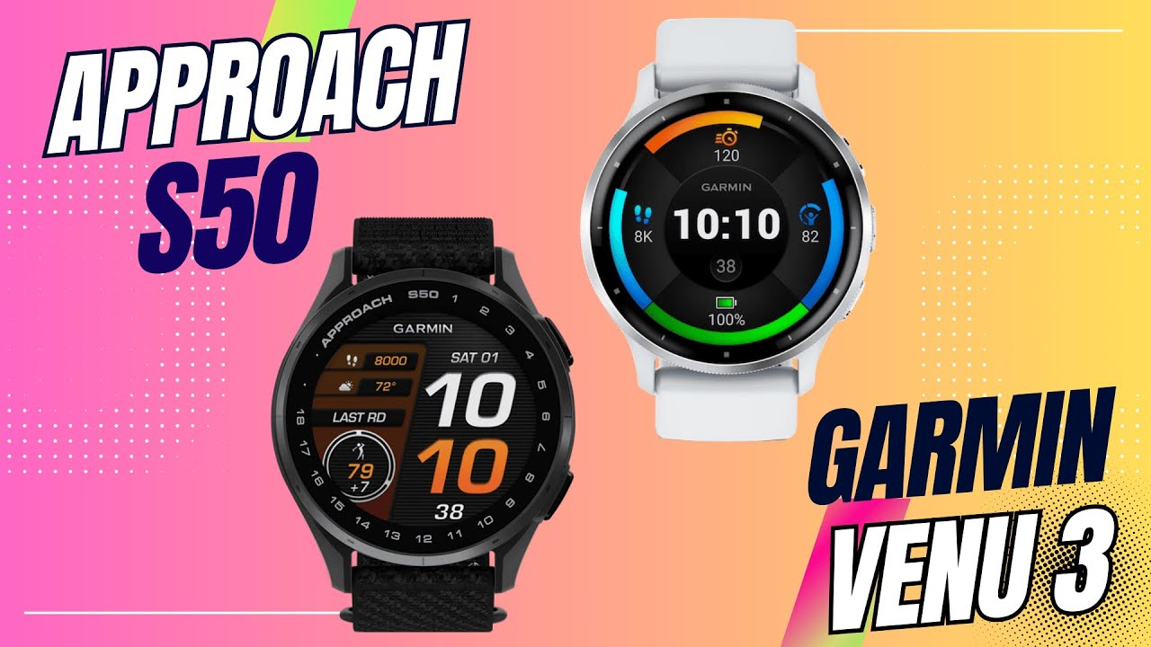 Garmin Approach S50 vs Garmin Venu 3