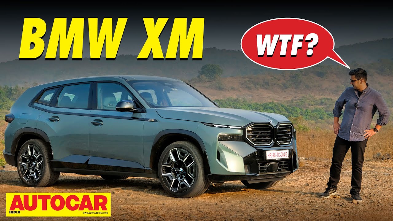 BMW XM review - 653hp meets 61.9kpl in a wild combo | @autocarindia1