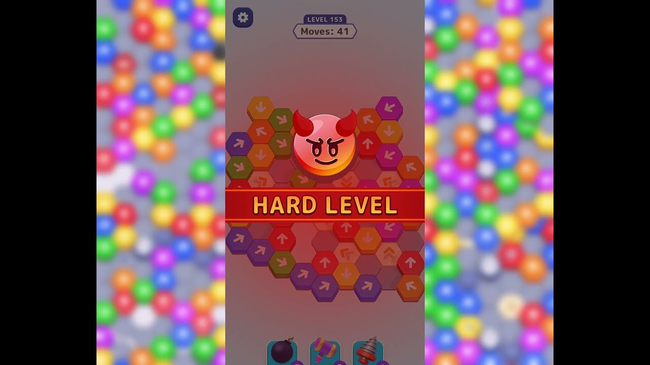 Hexa Away 🧩 Level 153 Walkthrough & Solution