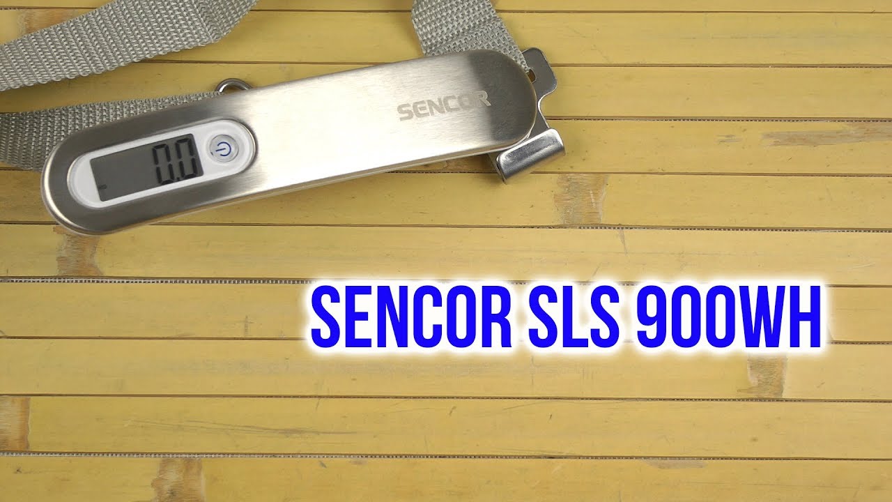 Распаковка SENCOR SLS 900WH