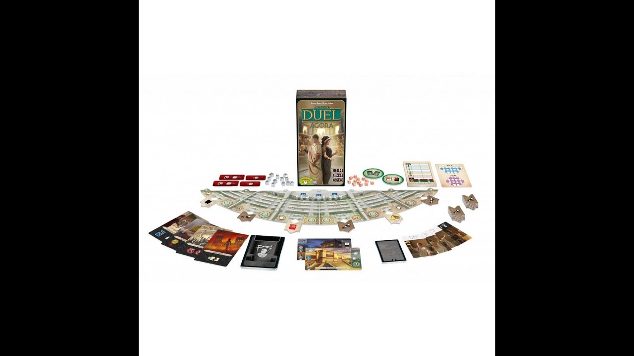 7 wonders Duel Agora : Initiation et conseil stratégique en partie