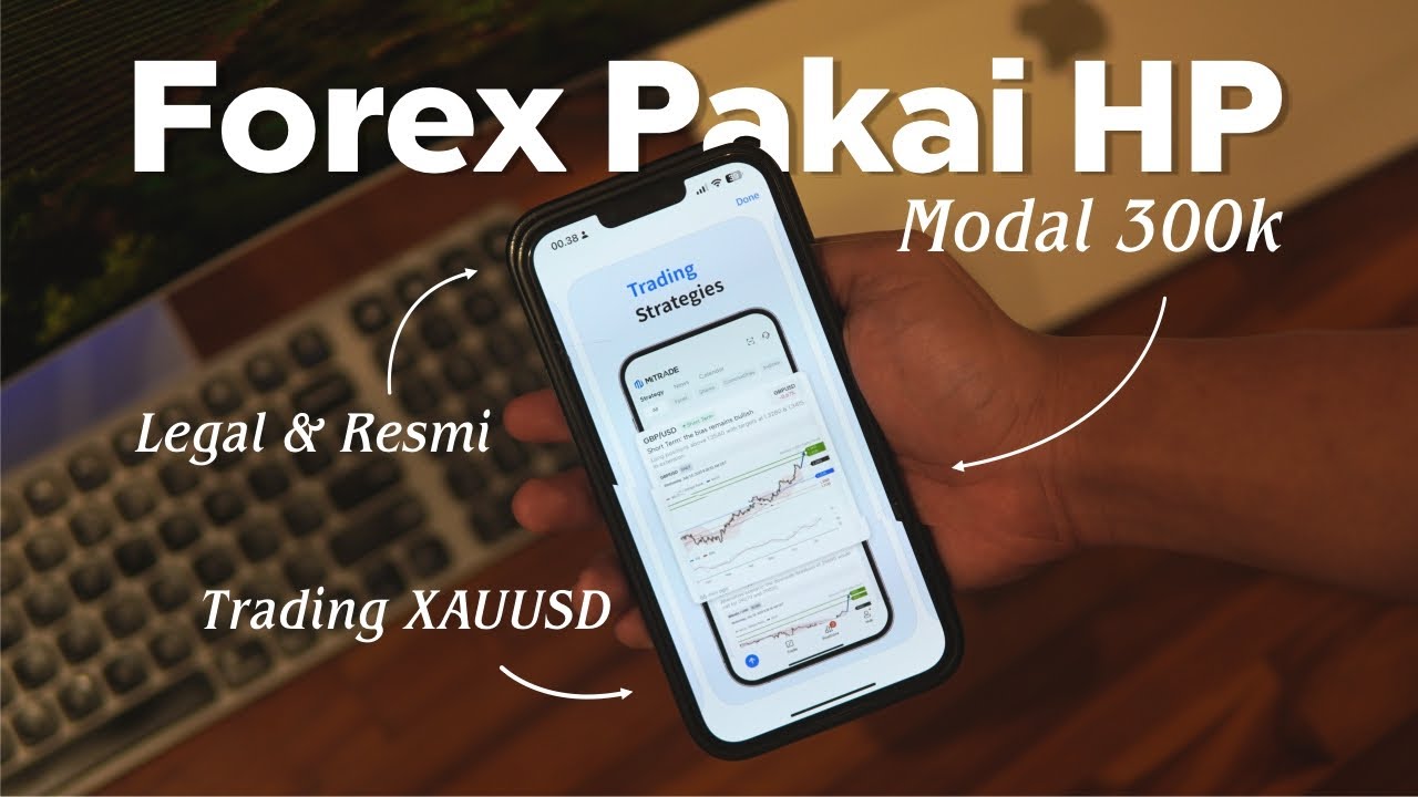 Cara Aku Trading CUMAN PAKAI HP Modal UNDER 300K