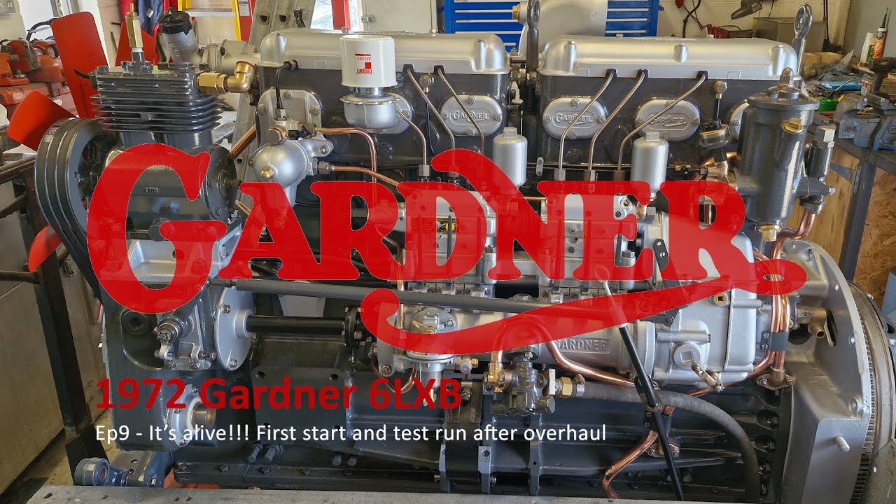 Капитальный ремонт Gardner 6LXB 180, часть 9 — Он живой! Запуск и пробный запуск после капитально...
