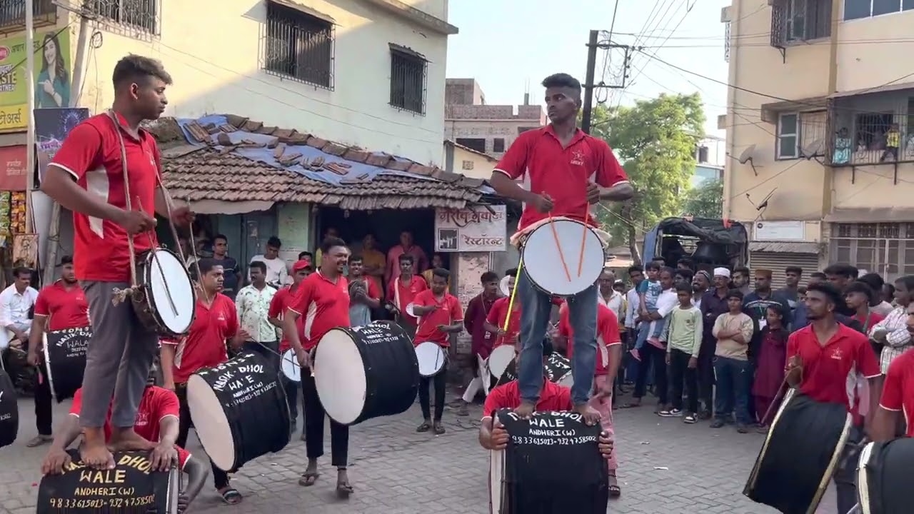 👑LUCKY AND SONS NASIK DHOL WALE NO. 9833616013 /9619355523 #NAGOTHANE SANDAL 2023