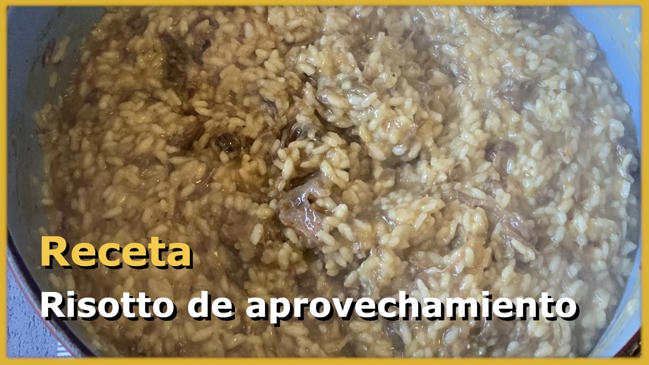 Risotto de rabo de toro #Cocina de aprovechamiento #fogonero