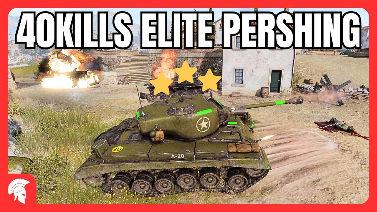 ELITE PERSHING IS A MONSTER! - 4vs4 - US Forces - Company of Heroes 3