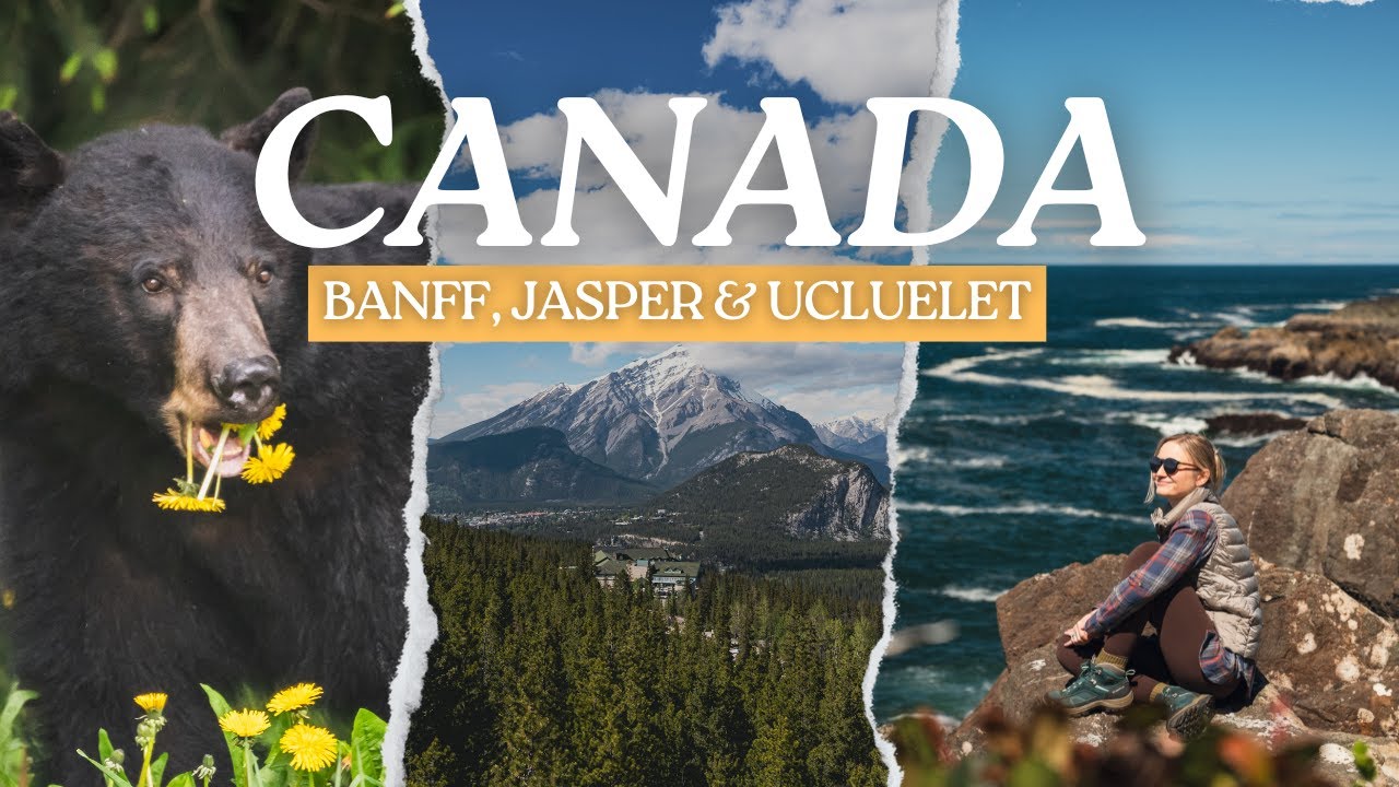 The Beauty of Canada | Banff, Jasper, Lake Louise & Vancouver Island | 4K Travel