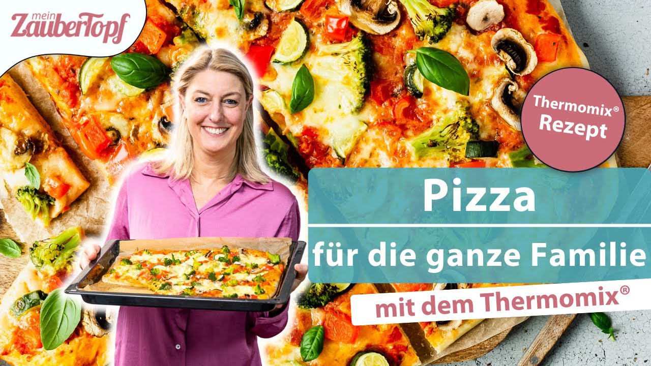 😍 🍕 Pizza selber machen mit dem Thermomix® | Thermomix® Rezept