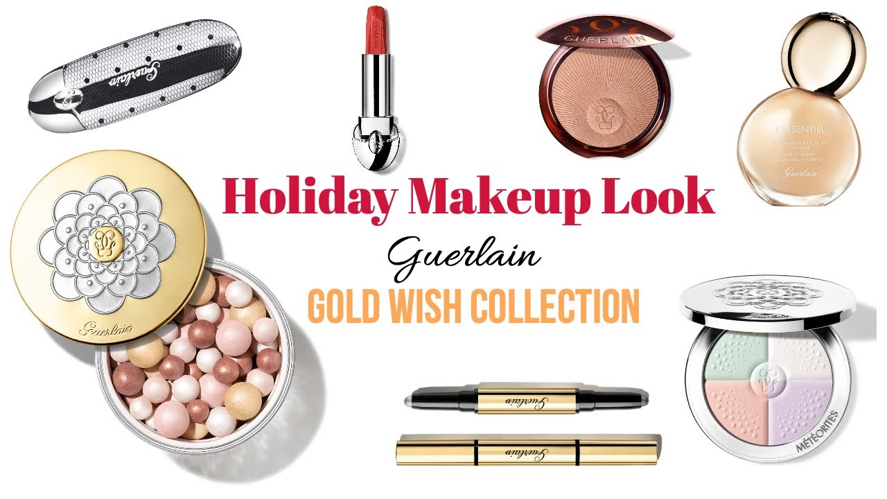 Holiday Makeup Look w/ Guerlain 2021 Gold Wish Collection