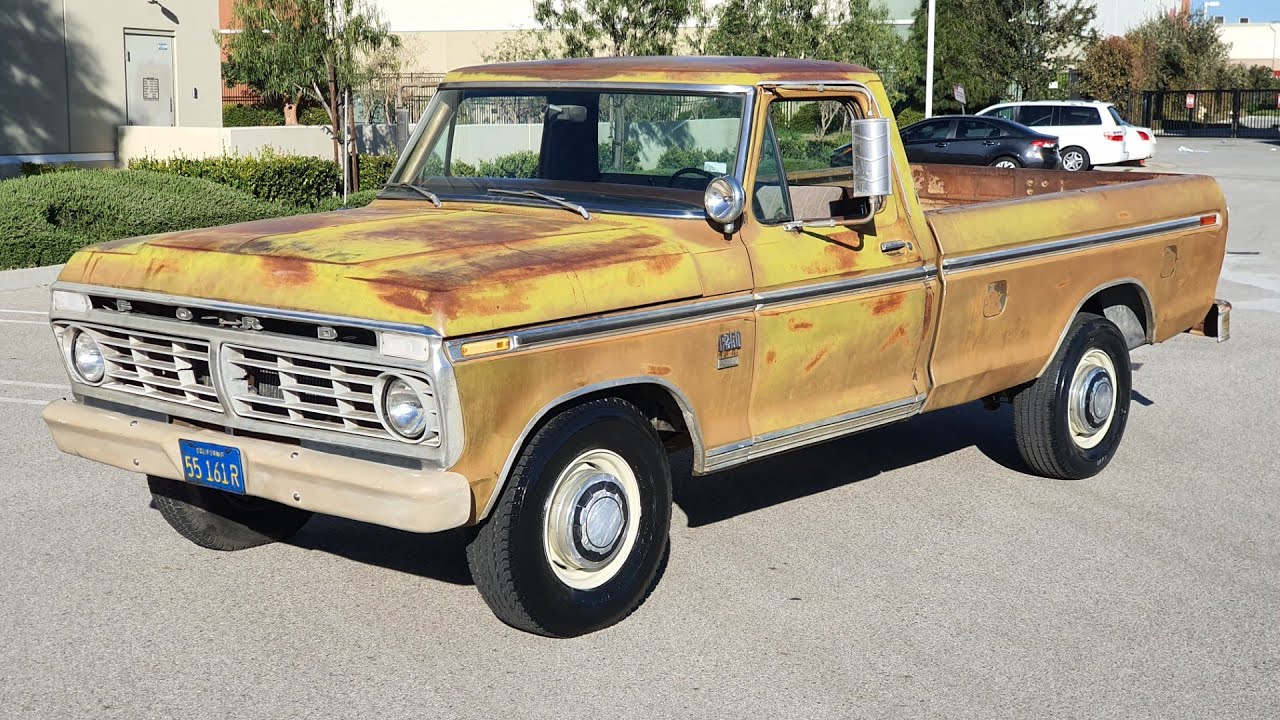 1973 Ford F250 Ranger Camper Special