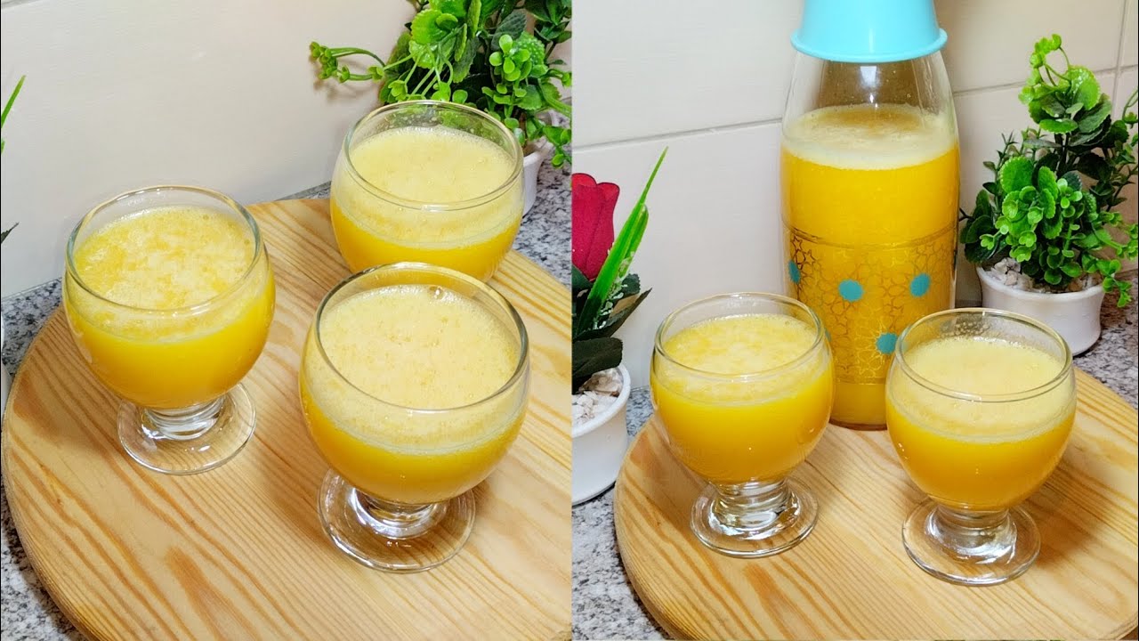 عصير المونك و الاناناس خطير جدا 😋 جربوه متندموش عليه 👌🥭🍍