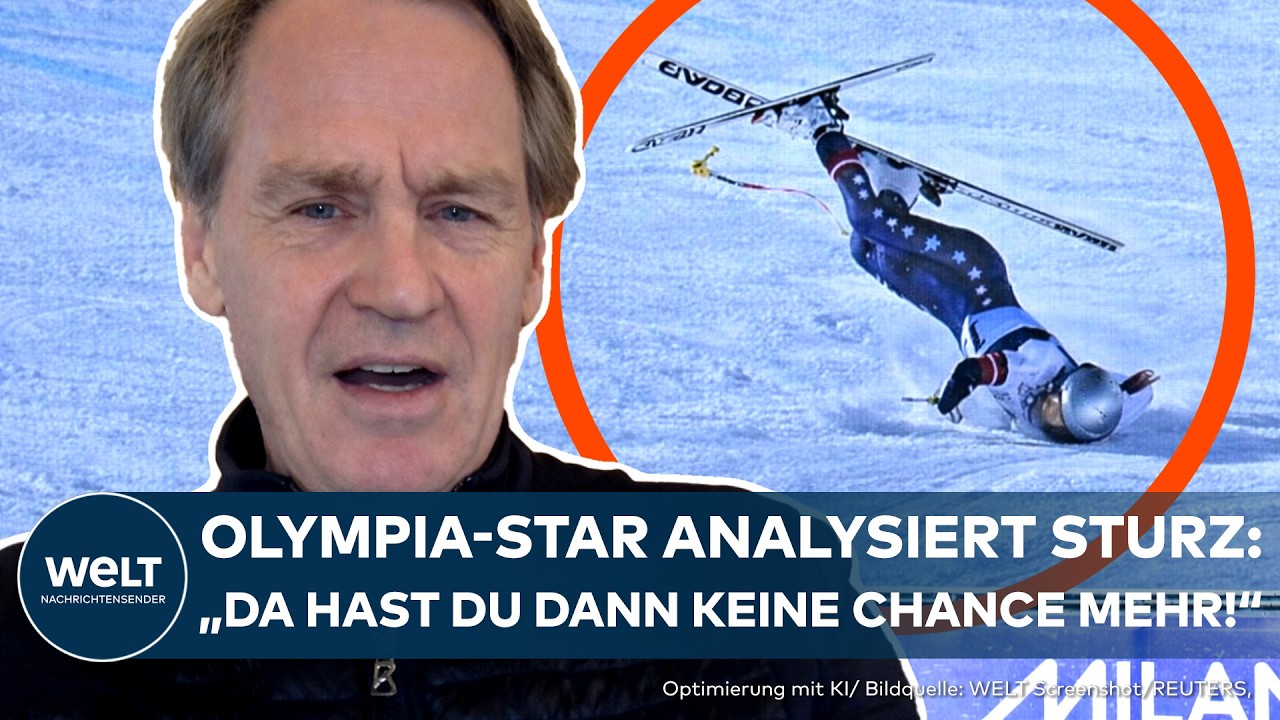 OLYMPIA: Analyse von Lindsey Vonns Sturz! Olympiasieger Wasmeier: 